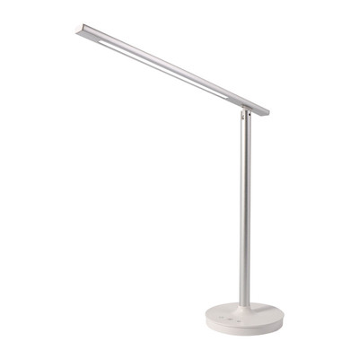 Van de Eenvoudige Witte LEIDENE van de lijnvorm Touchable gelijkstroom 5V 6000K het Aluminiumlegering Bureaulamp