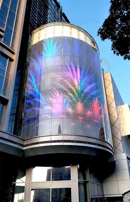 Grafisch LED-billboardscherm voor video-animatie en tekstreclame